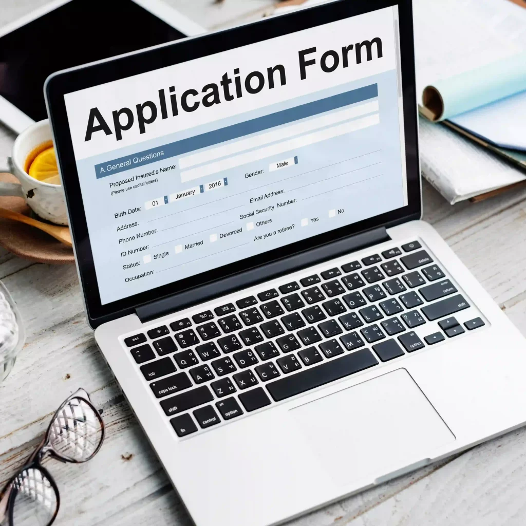 application-form-information-employment-concept